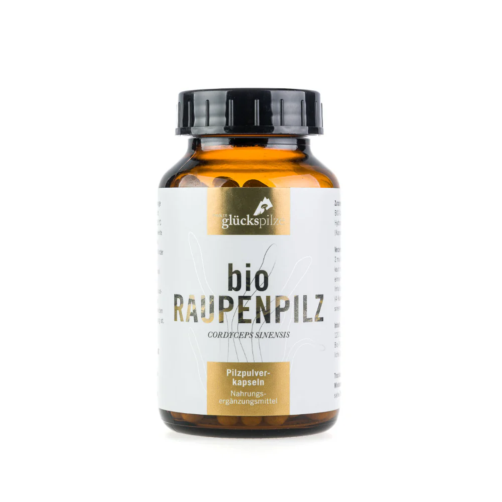 Bio Raupenpilz - Pilzpulverkapseln